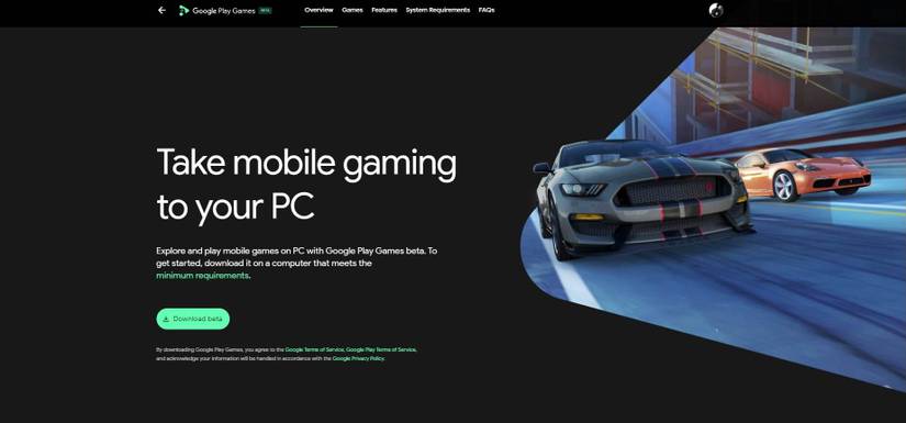 Download Google Play Games Beta