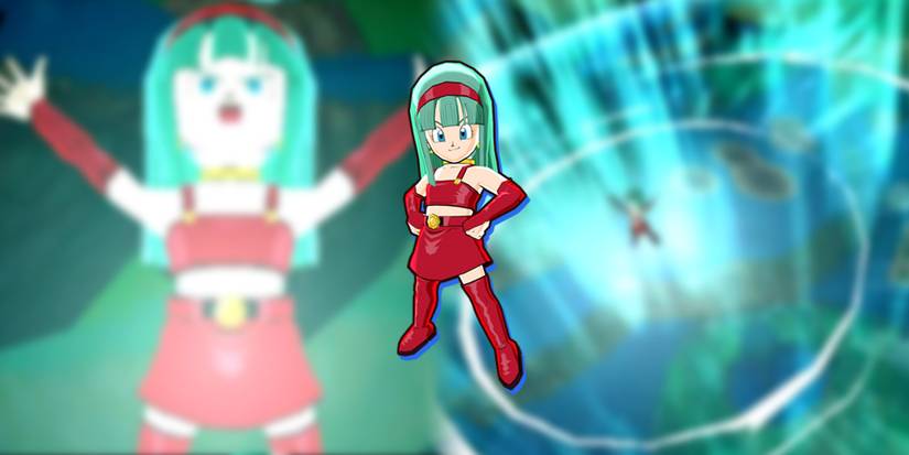 Dragon Ball - Bulla Using Pure Maiden Blast In Dragon Ball Fusions