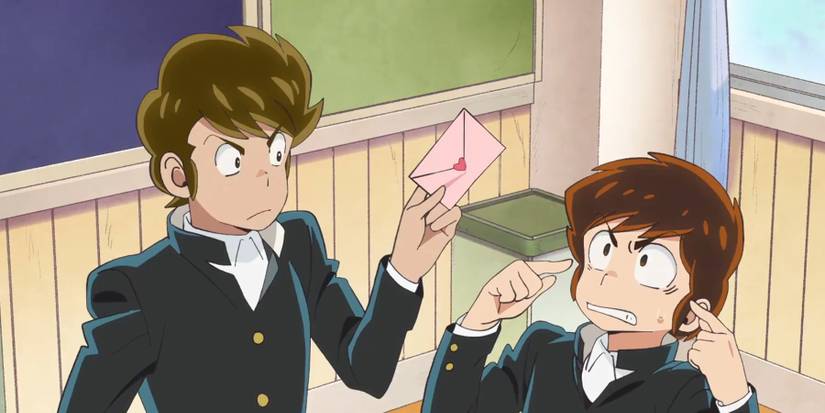 E5 Ataru surprised at getting a Love Letter