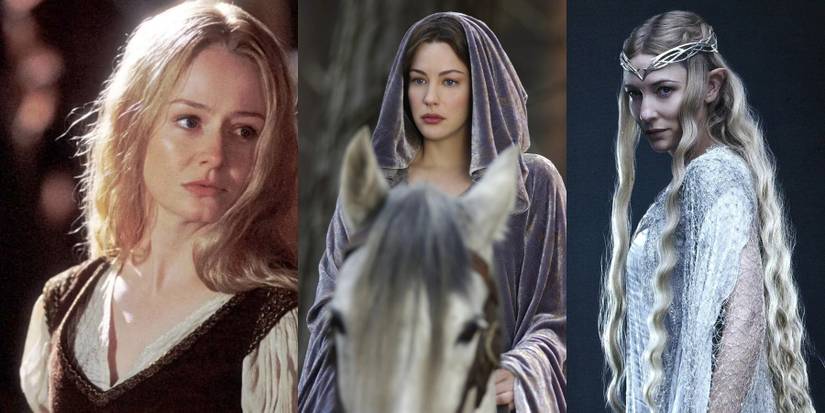 Eowyn, Arwen, Galadriel