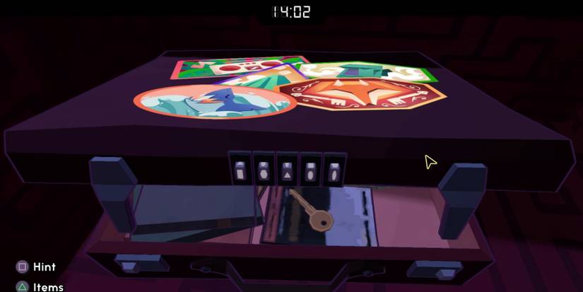 Retrieving a key from a suitcase in Escape Academy Take to the Skies 