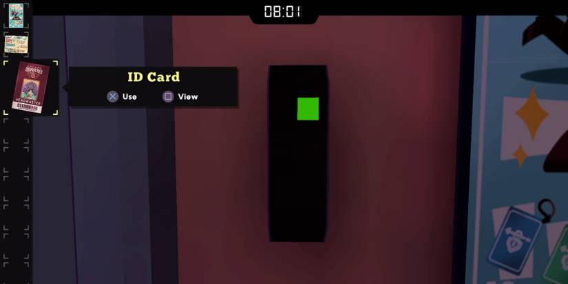 Using the Headmaster's ID Card in Escape Academy Take to the Skies 