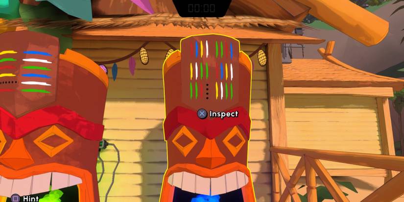 Solving the colored flame patterns in Escape Academy A Juicy Discovery