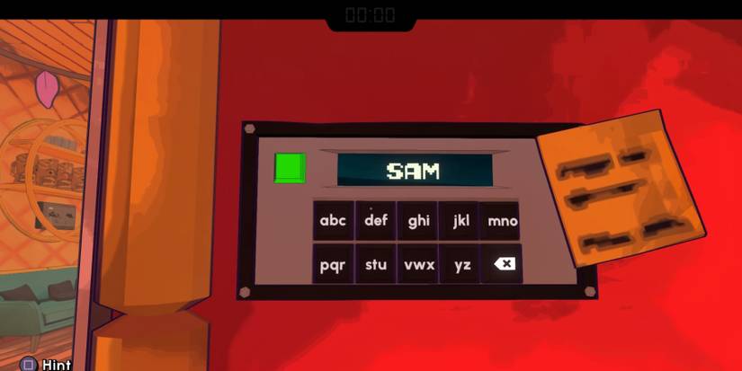 Inputting the leaderboard name from the Eruption puzzle in Escape Academy A Juicy Discovery