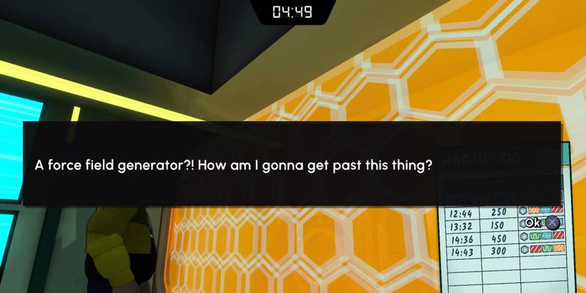 Force field found below the secret room in Escape Academy A Juicy Discovery