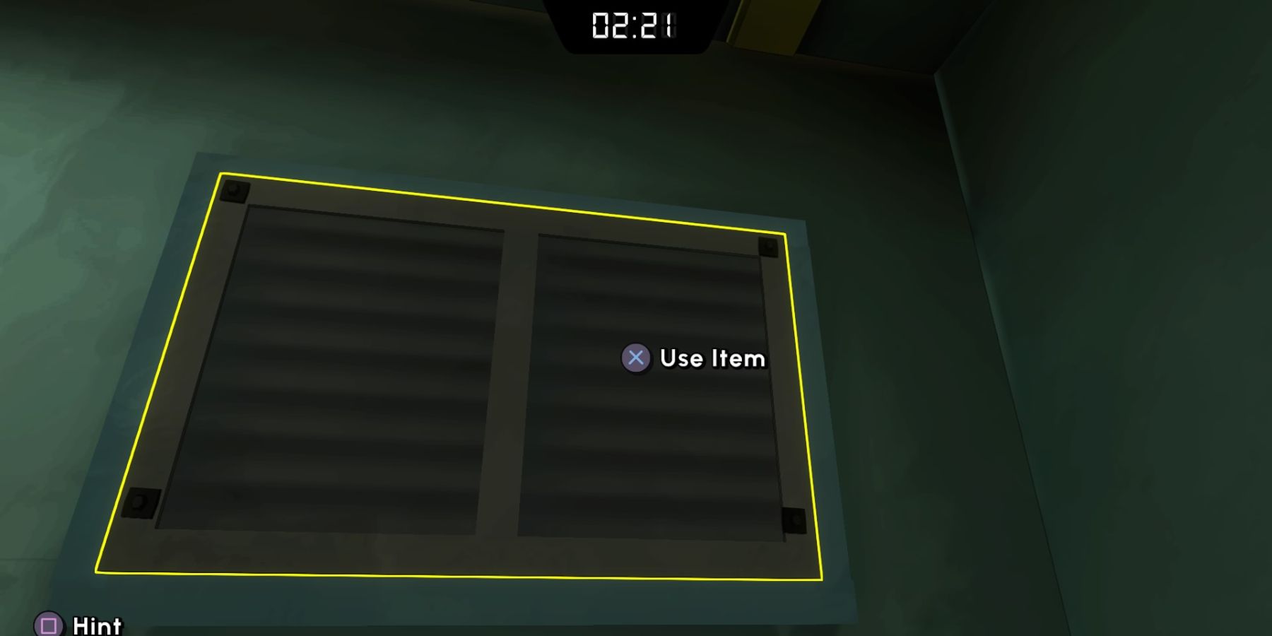 Opening the vent found below the secret room in Escape Academy A Juicy Discovery
