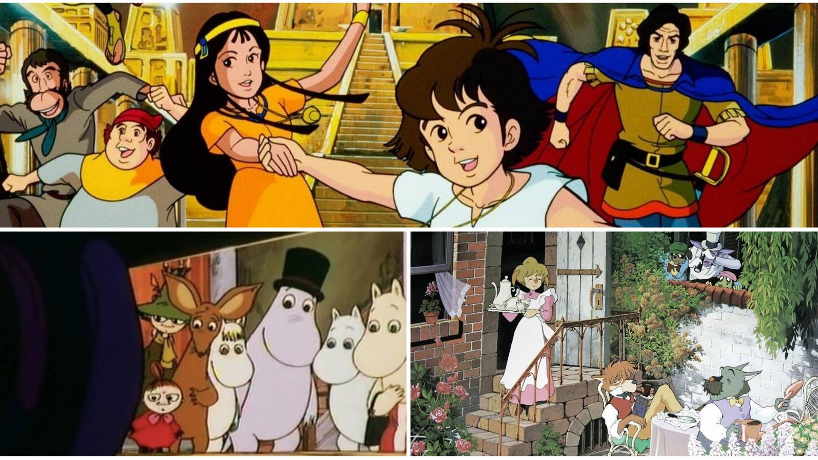 Euro-Anime- Mysterious Cities of Gold The Moomins Sherlock Hound
