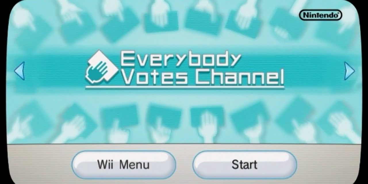 The menu for the Everybody Votes Channel