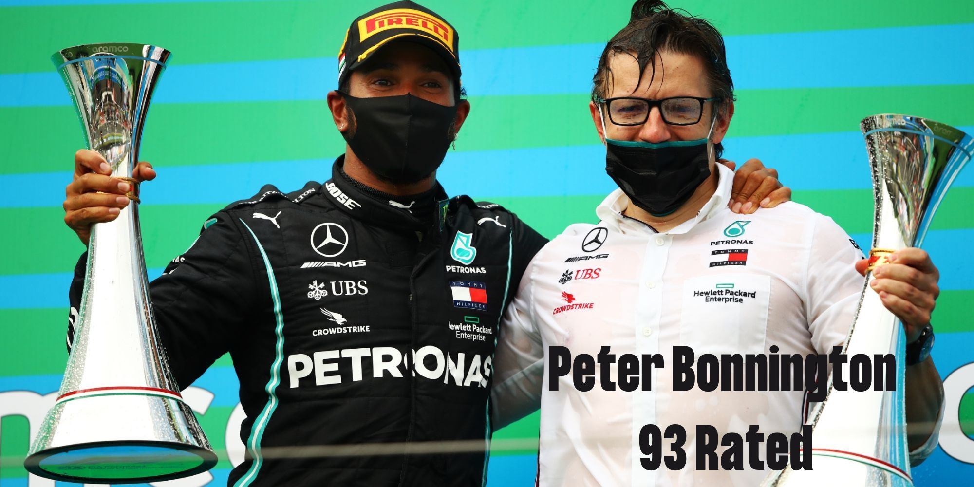 F1 Manager 2022: Best Race Engineer Peter Bonnington with Lewis Hamilton