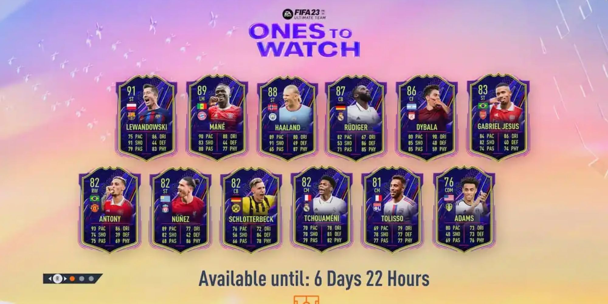 FIFA 23 Ultimate Team: One To Watch Cards Can Be Traded For Big Profits