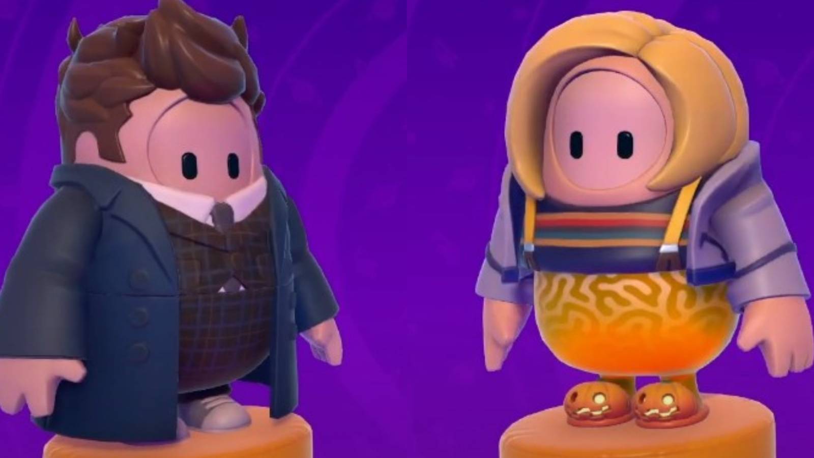 Fall Guys Doctor Who Skins Collage