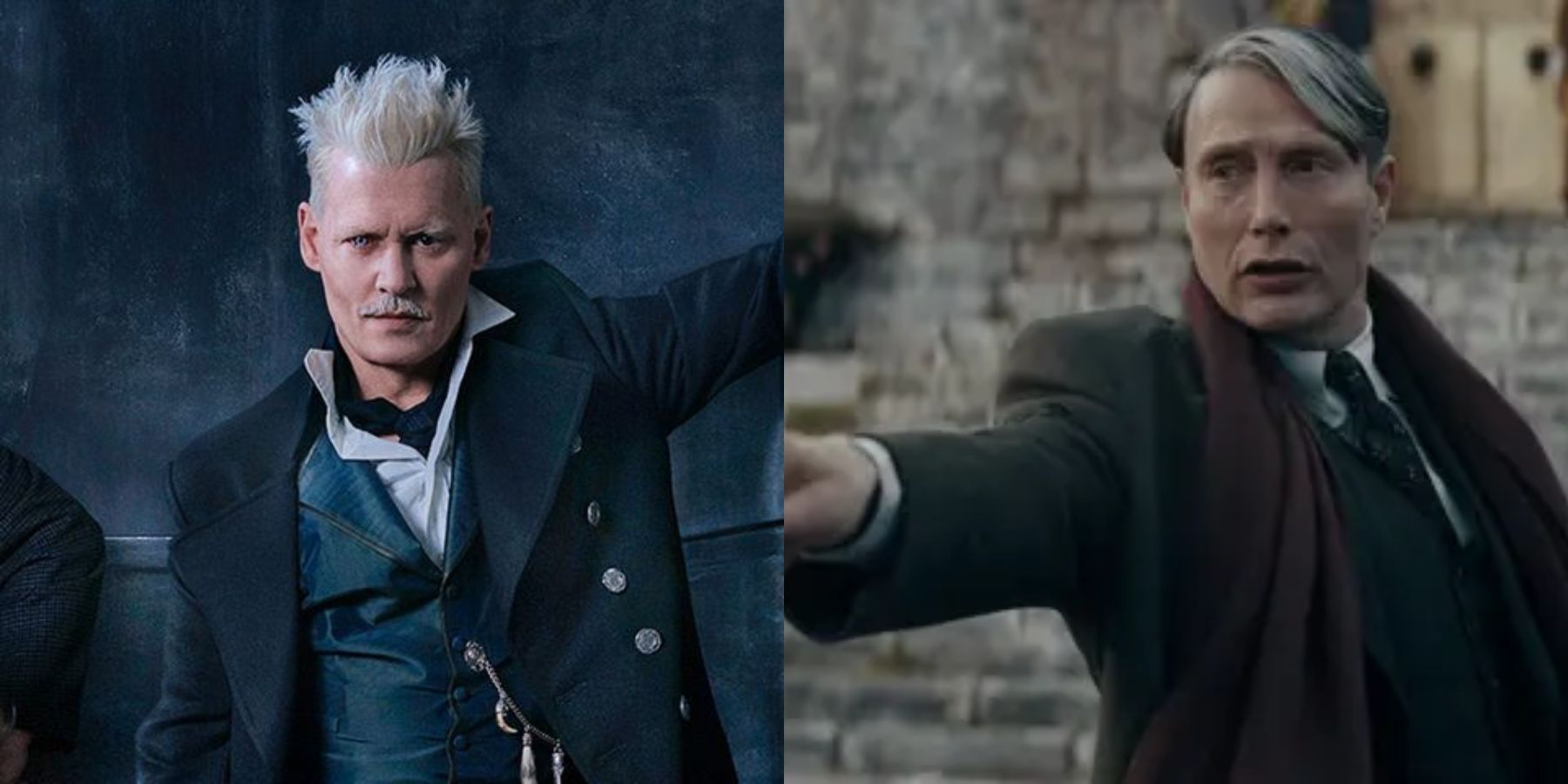 Fantastic Beasts Mads Mikkelsen Johnny Depp