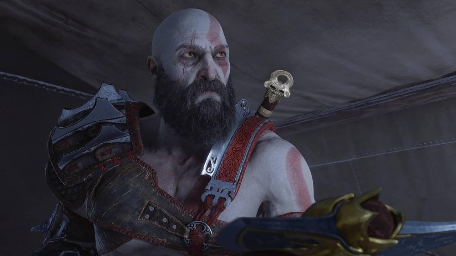 Kratos in God of War Ragnarok