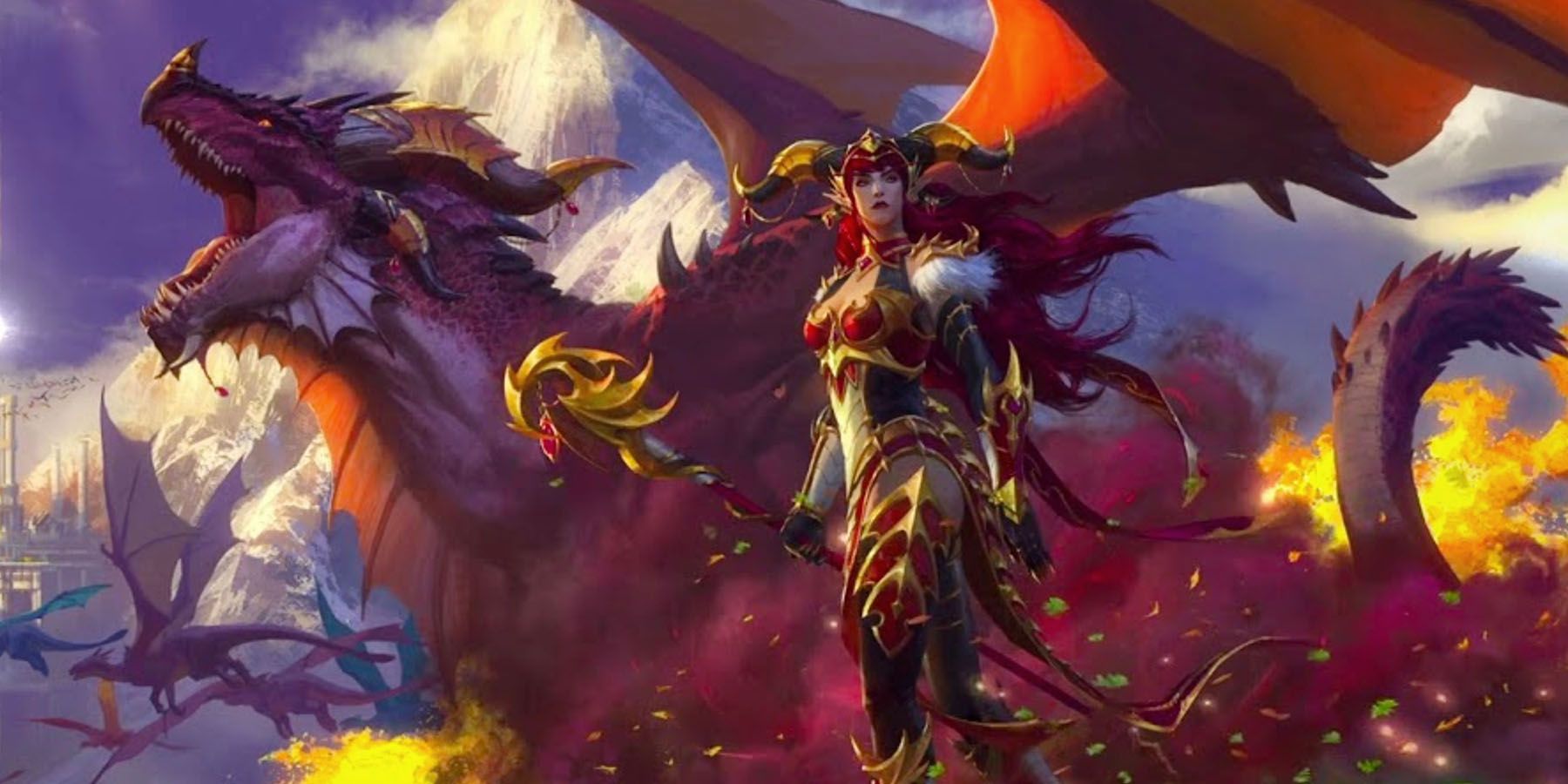 Featured - World Of Warcraft History of the Red Dragonflight