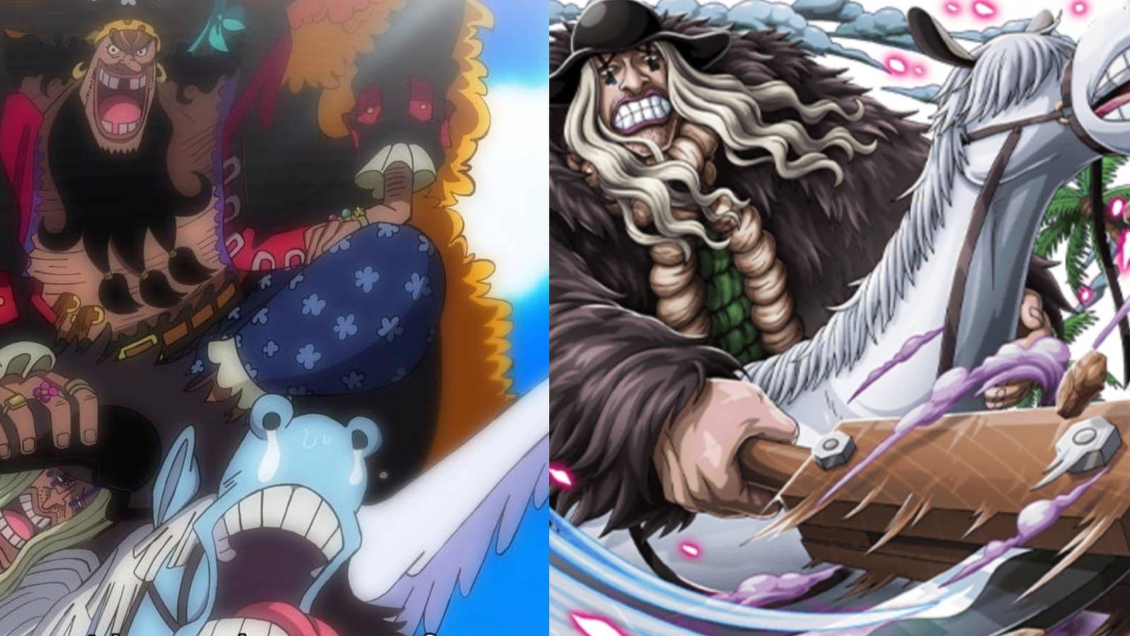 Featured One Piece Uma Uma no Mi, Model: Pegasus, Stronger, Blackbeard and Doc Q