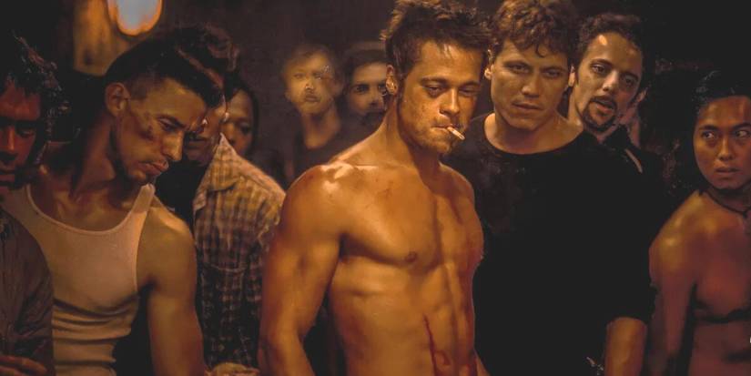 Fight Club members in Fight Club