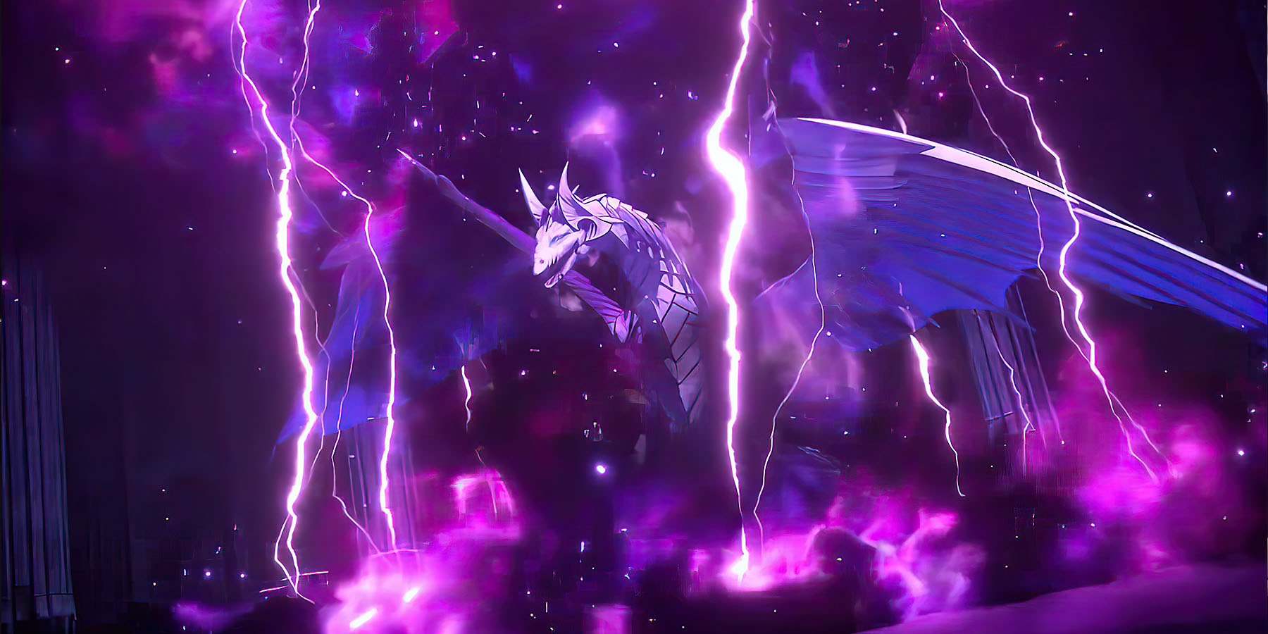 Fire Emblem Engage purple Divine Dragon trailer