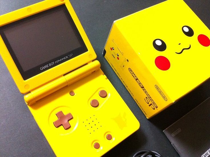 Game Boy Advance SP Pikachu