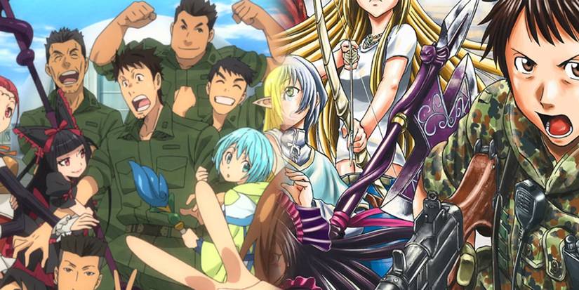 Jsdf Back Isekai Anime That Allow Characters To Go Back To Earth