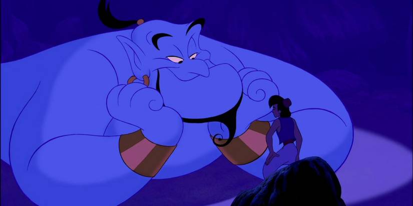 Genie and Aladdin in Aladdin