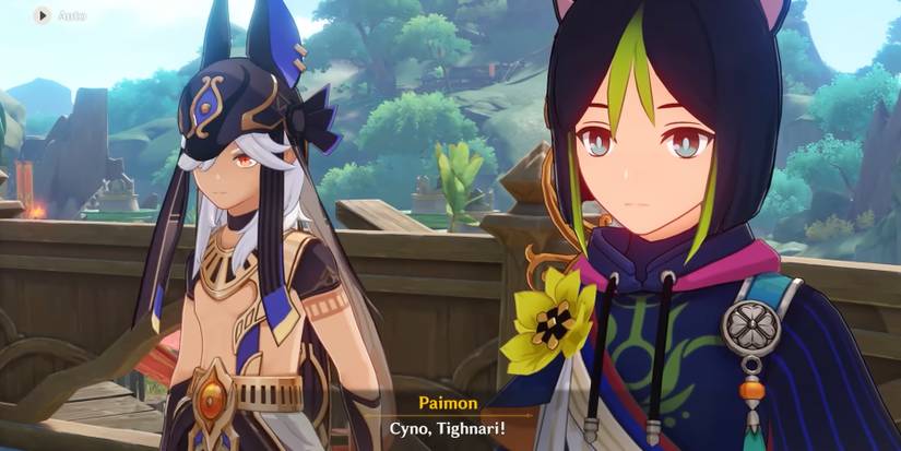 Genshin Impact Cyno and Tighnari