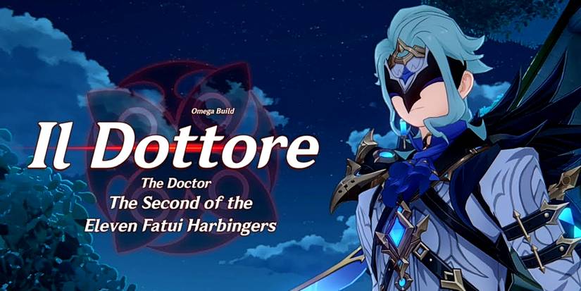 Genshin Impact harbinger introduction il dottore the doctor sumere