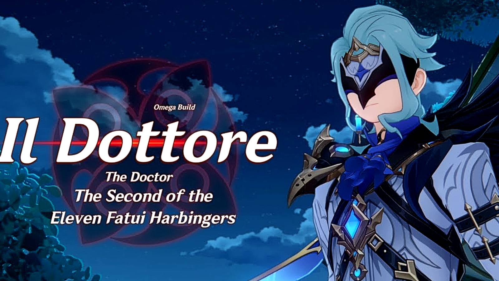 Genshin Impact harbinger introduction il dottore the doctor sumere