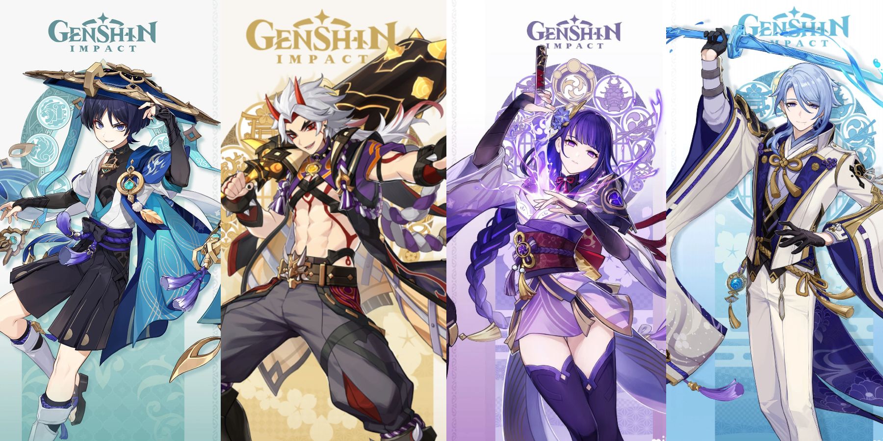 Genshin Impact 3.3 wish banner leaks wanderer scaramouche arataki itto raiden shogun ayato kamisato