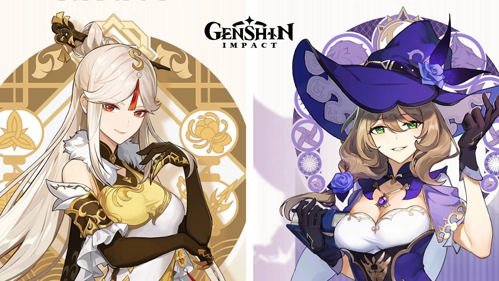 Genshin Impact ningguang lisa 4-star characters