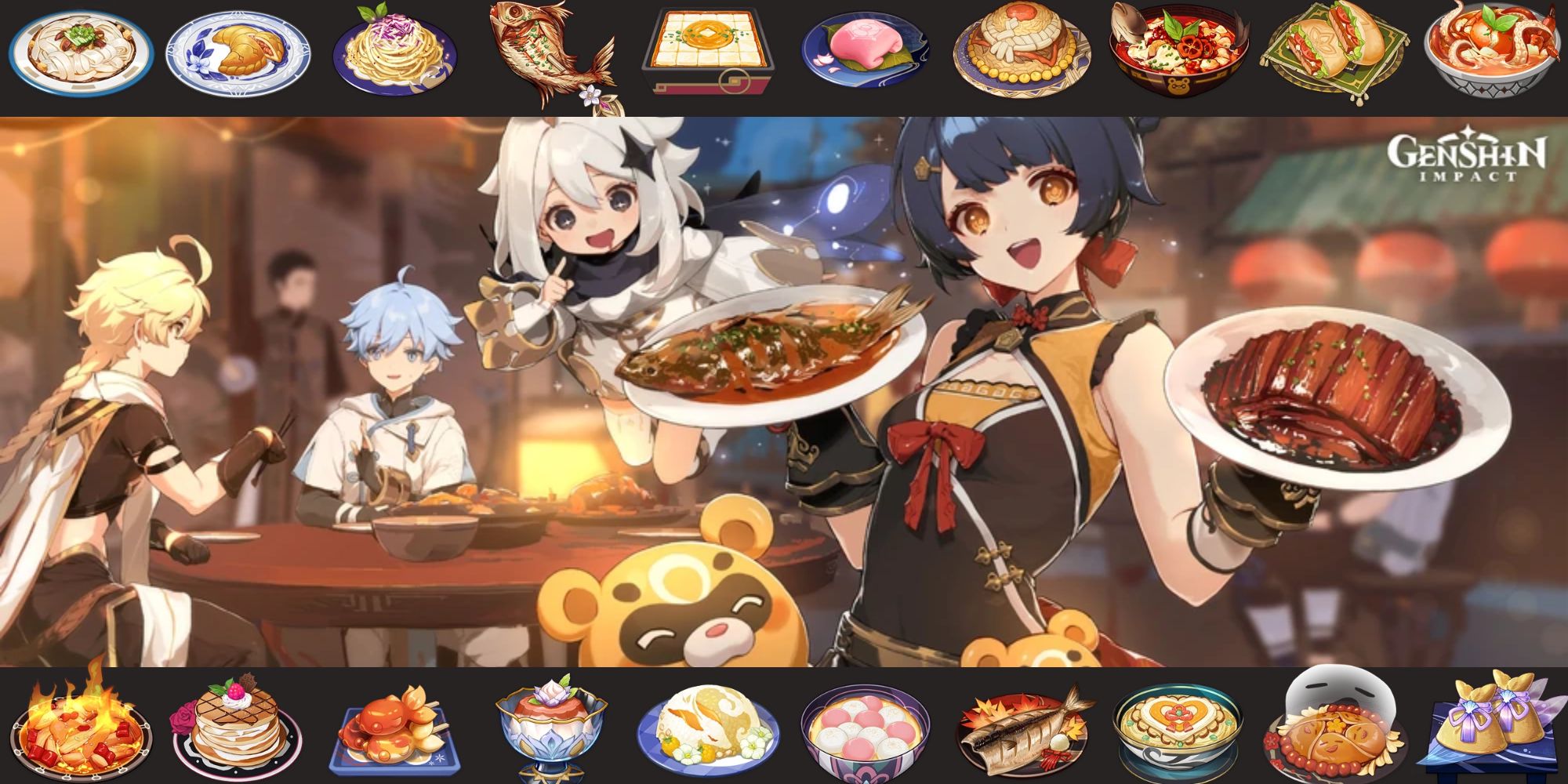 Every Character's Special Dish in Genshin Impact