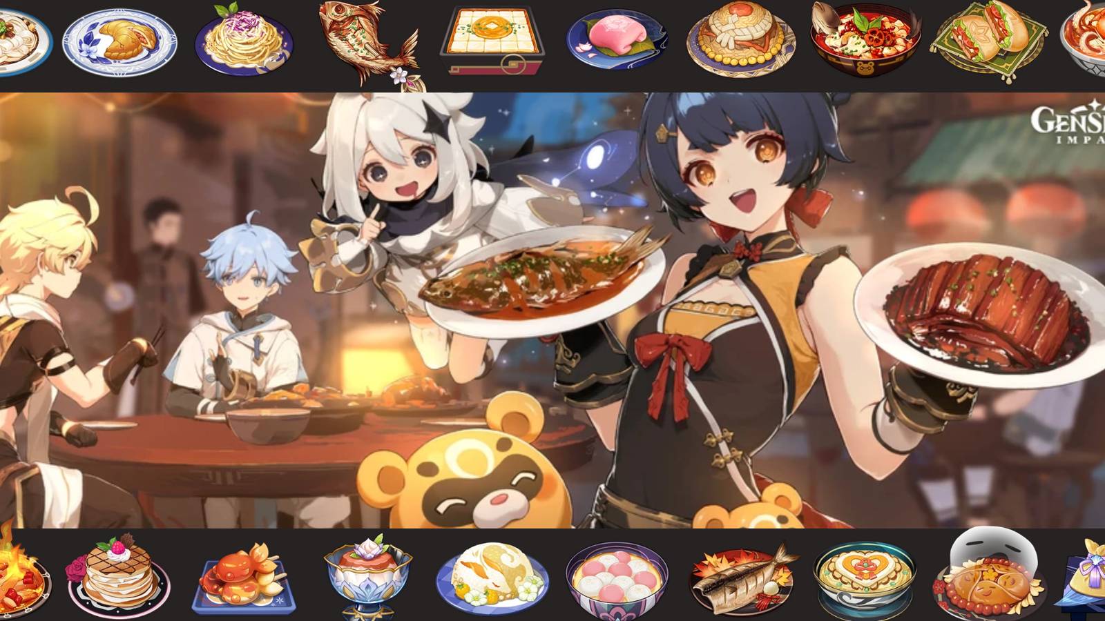 Every Character's Special Dish in Genshin Impact