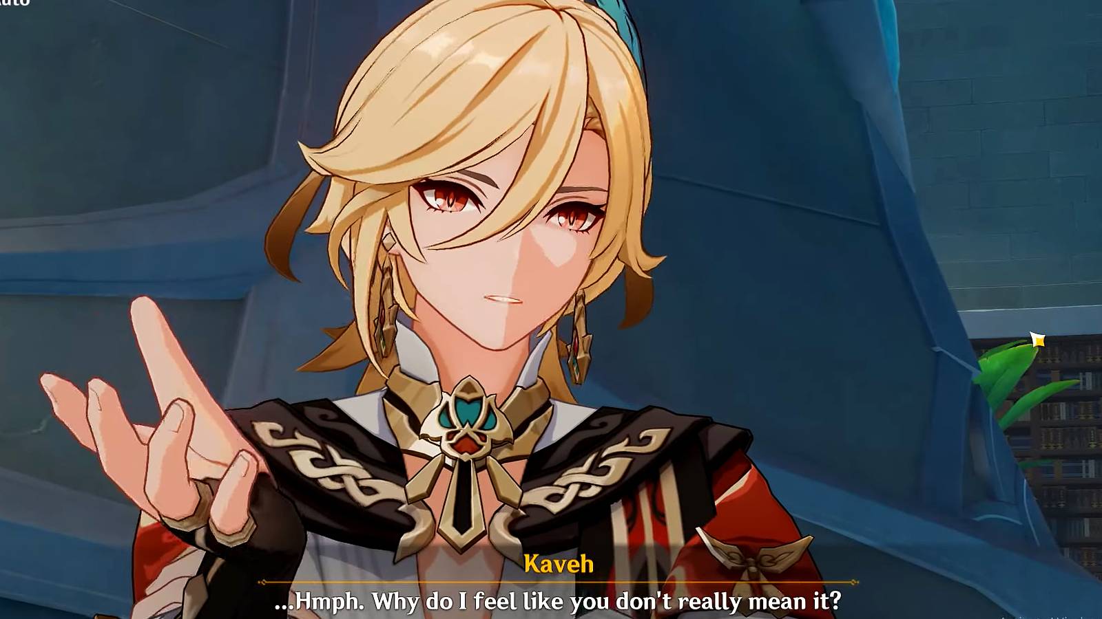 Genshin Impact kaveh 3.2 cutscene