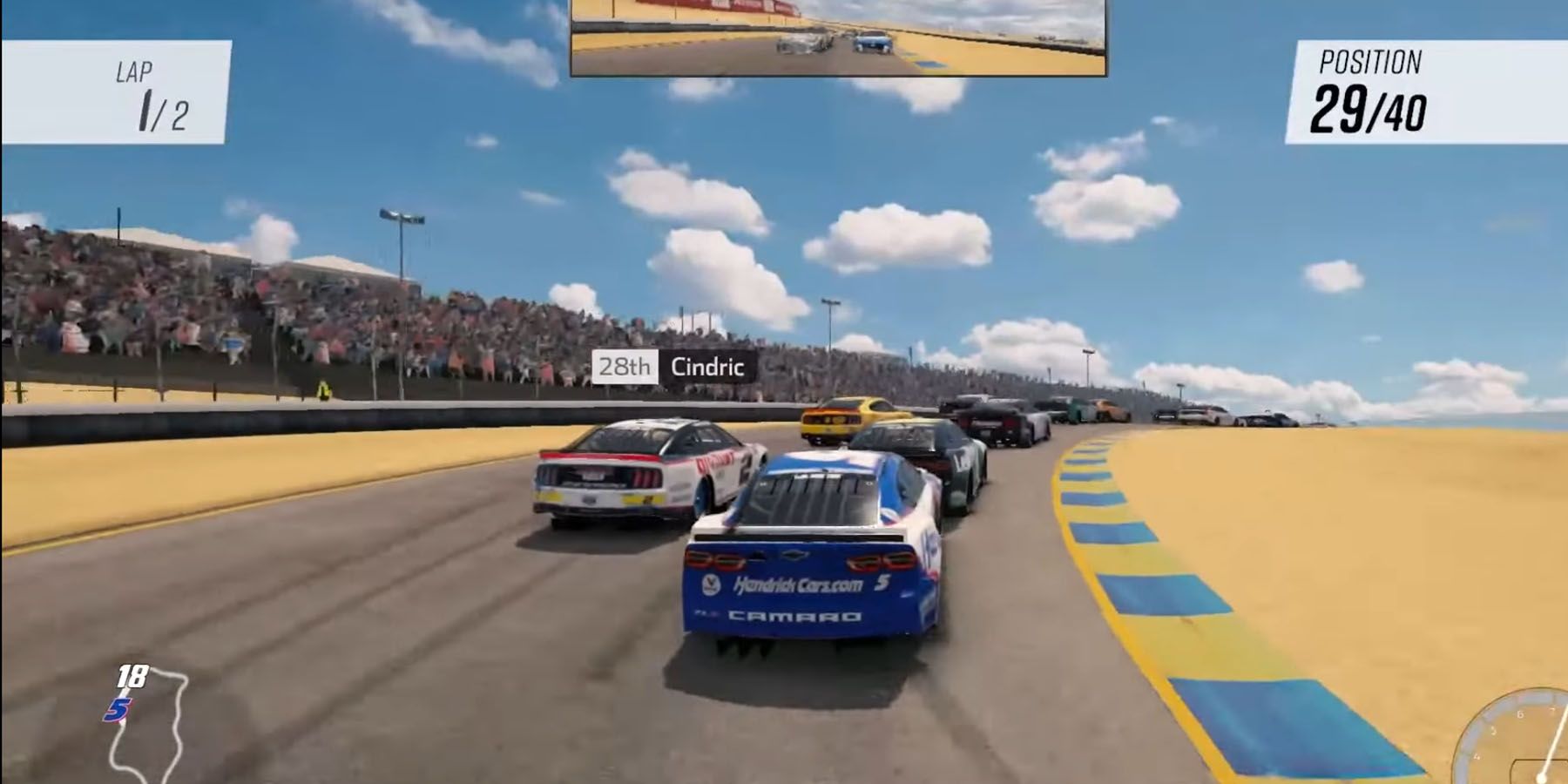 Goals may need players to pull off stunts in Nascar Rivals