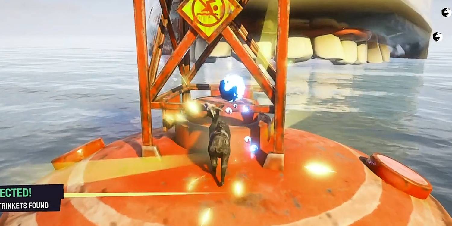 Để cá voi nuốt chửng - Những điều ngớ ngẩn mà bạn có thể làm trong Goat Simulator 3 Để cá voi nuốt chửng