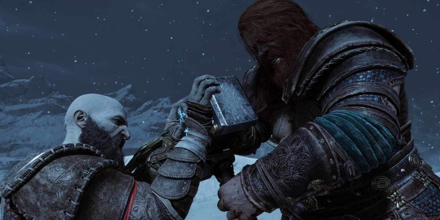 El director de God Of War Ragnarok explica por qué Kratos no puede empuñar el martillo de Thor