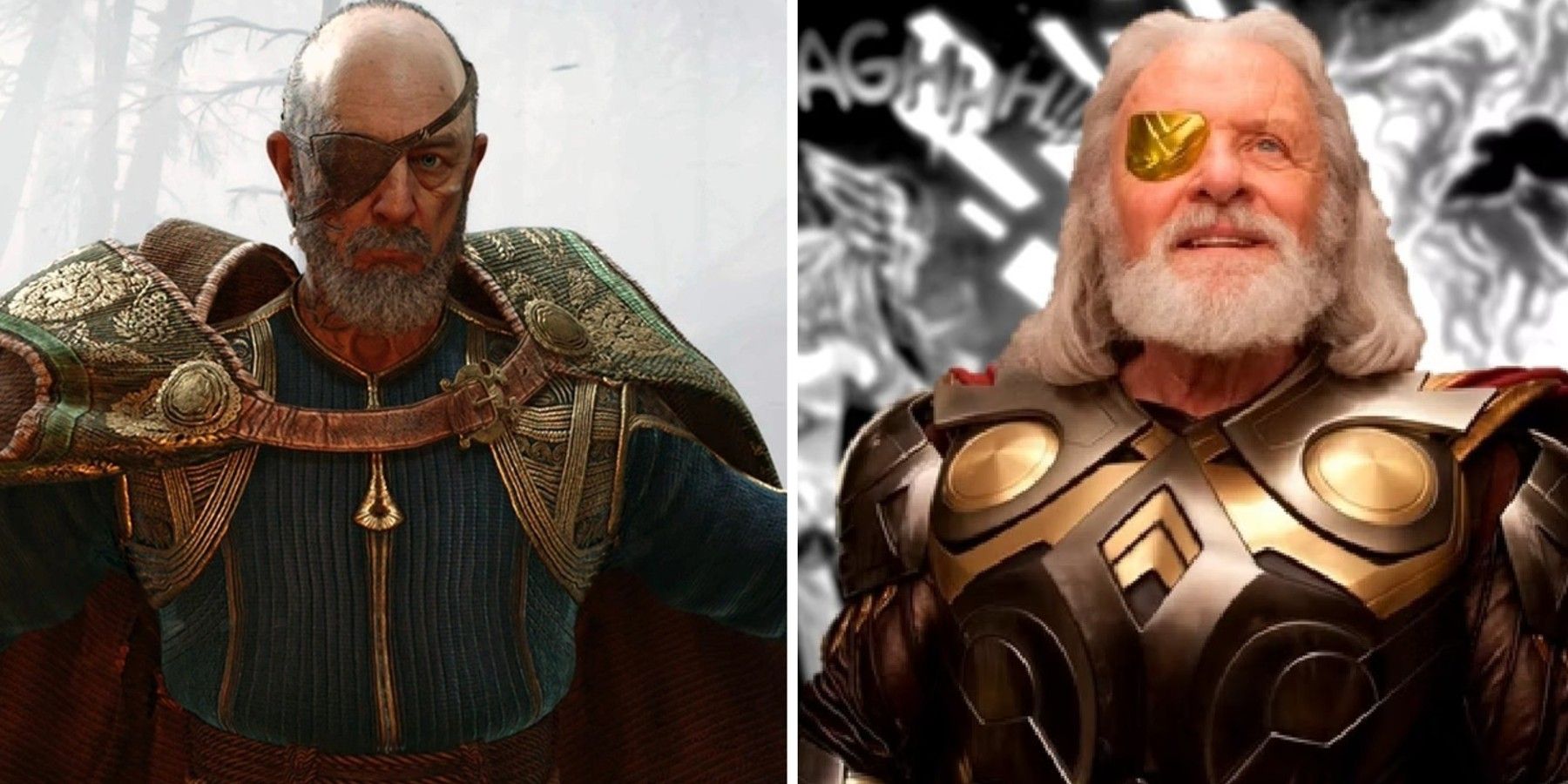 Destructoid on X: Who Plays Odin & Thor in God of War Ragnarok