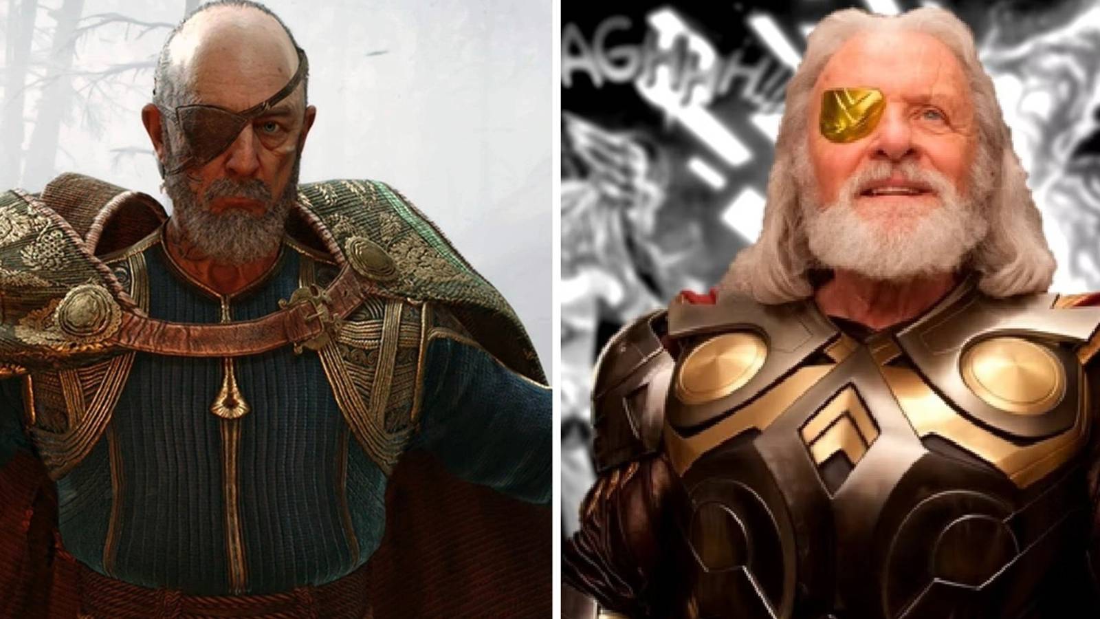 God of War Odin x MCU Odin