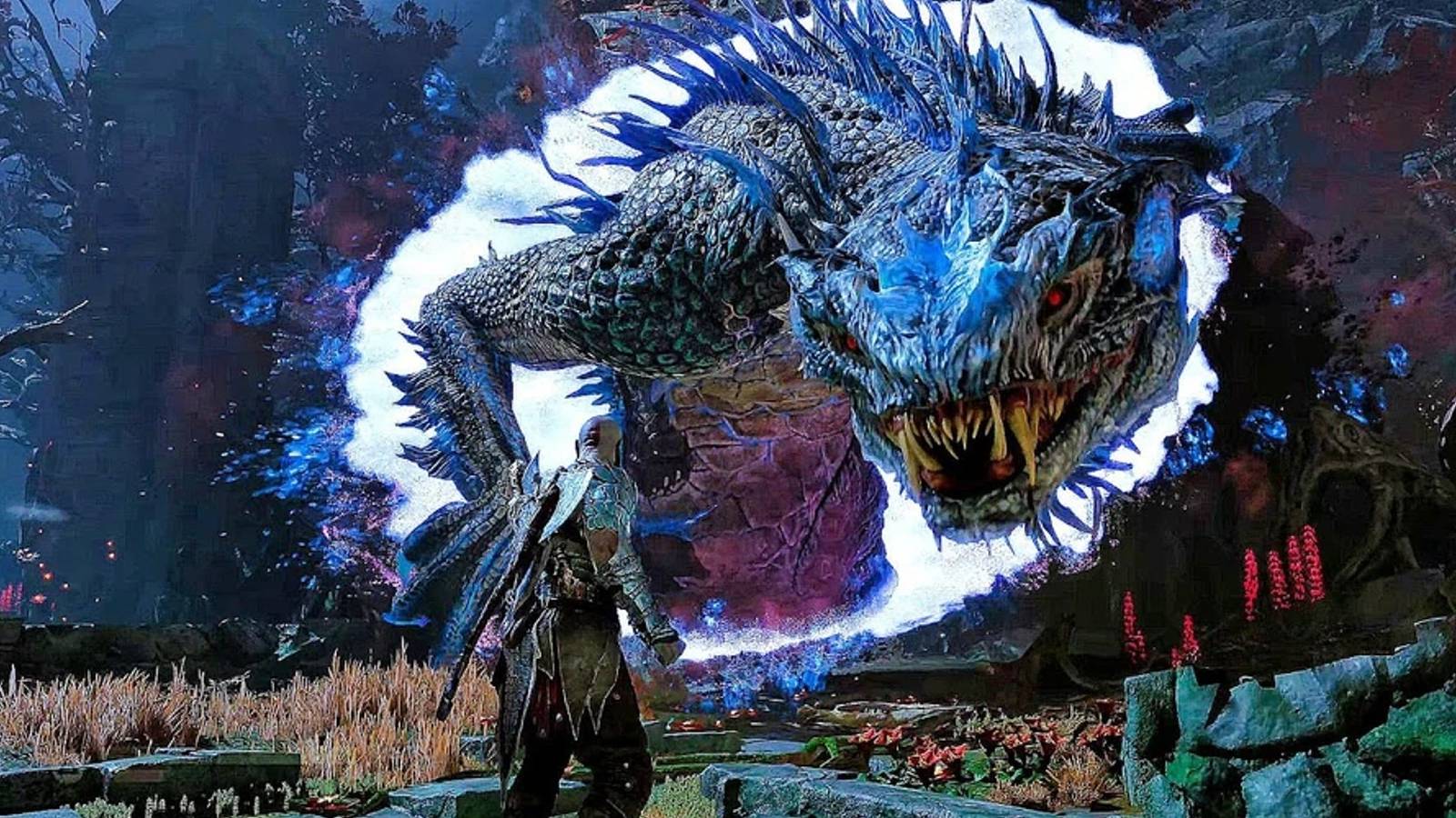 God of War Ragnarok Nidhogg