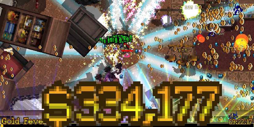 Big Trouser using the Disco of Gold arcana for a profitable Gold Rush