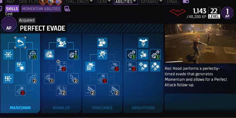 Gotham Knights Perfect Evade and Attack