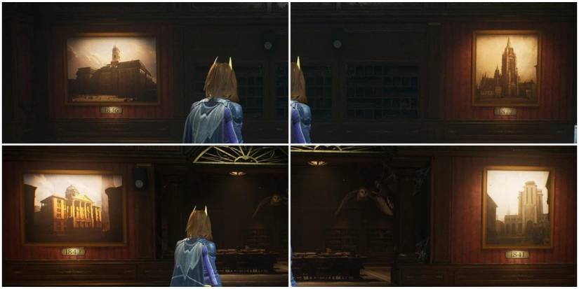 Gotham Knights Plate Puzzle Clues