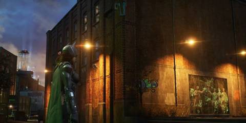 Gotham Knights Talon Cache Mural 1