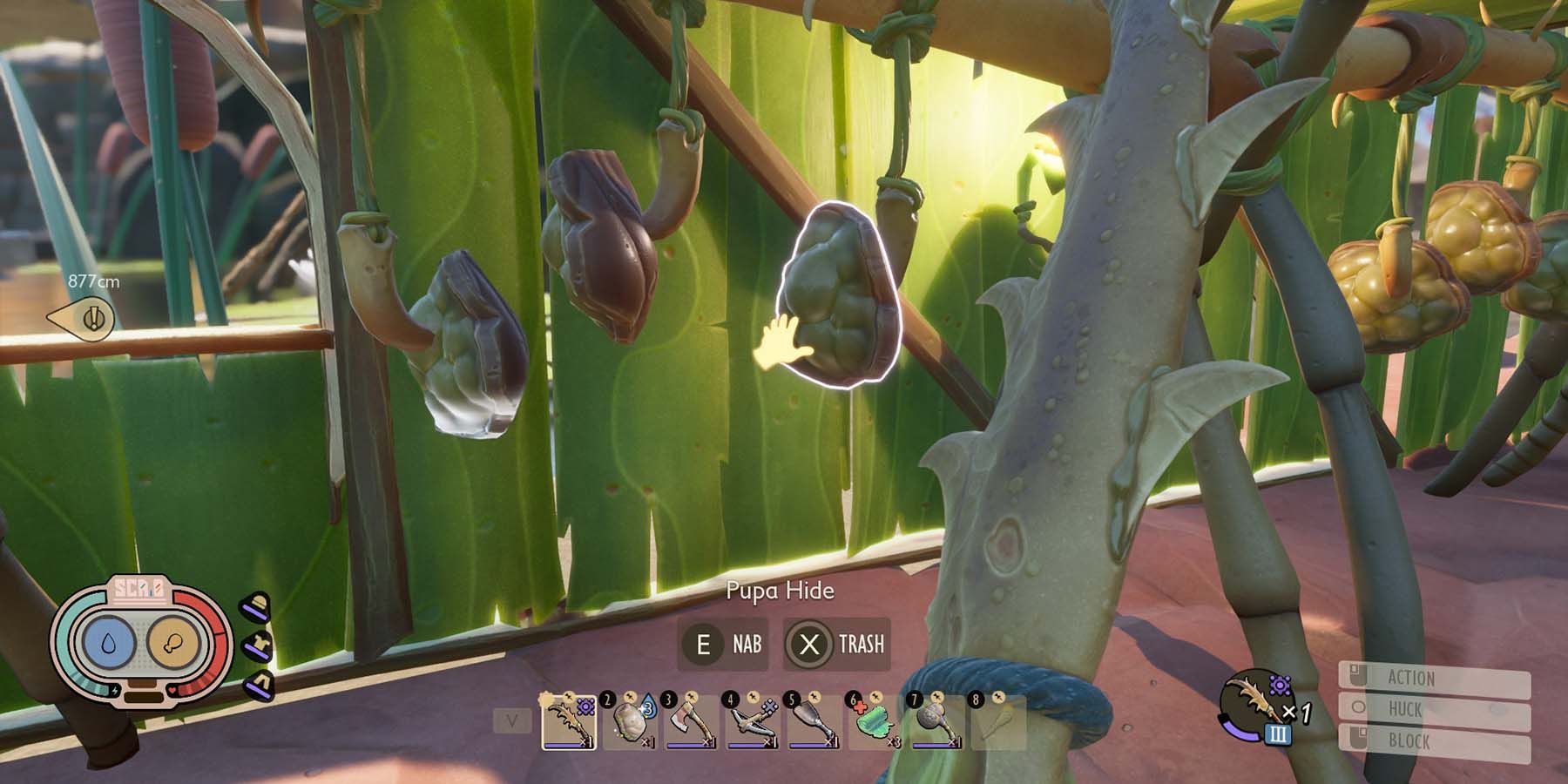 Grounded How To Get Pupa Leather (& What It's For)