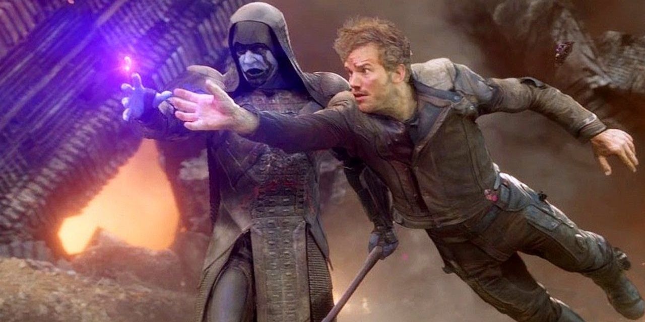 Guardians of the Galaxy 2014 Ronan and Peter