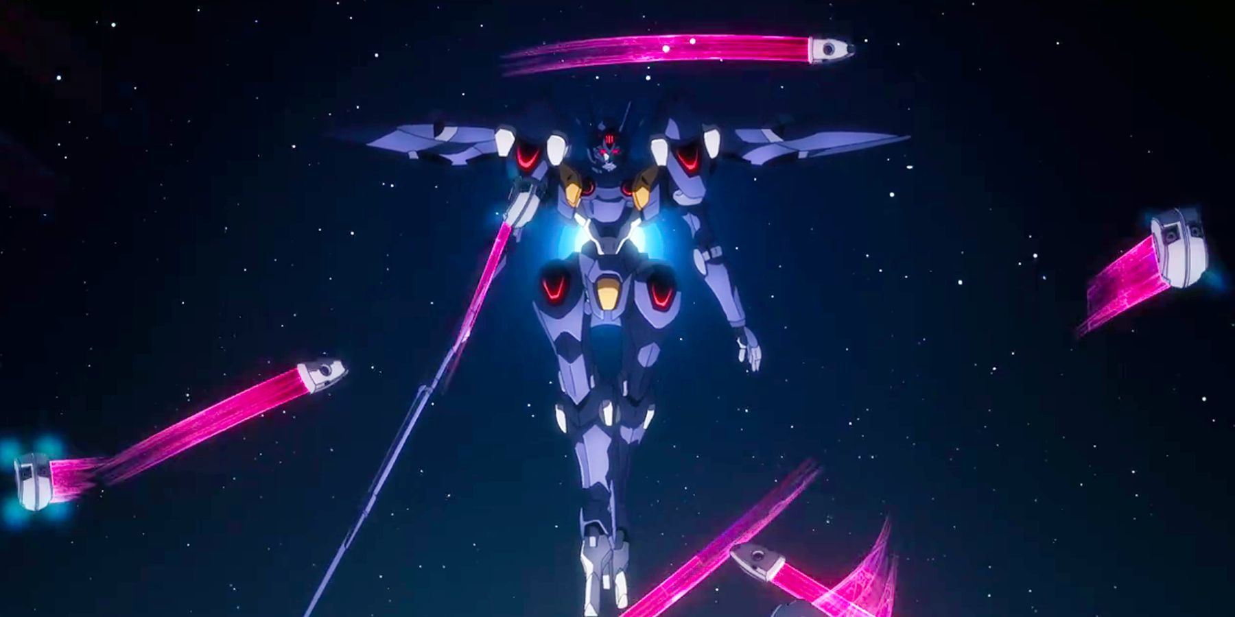 Gundam Witch From Mercury E05 Gundam Pharact Attacks