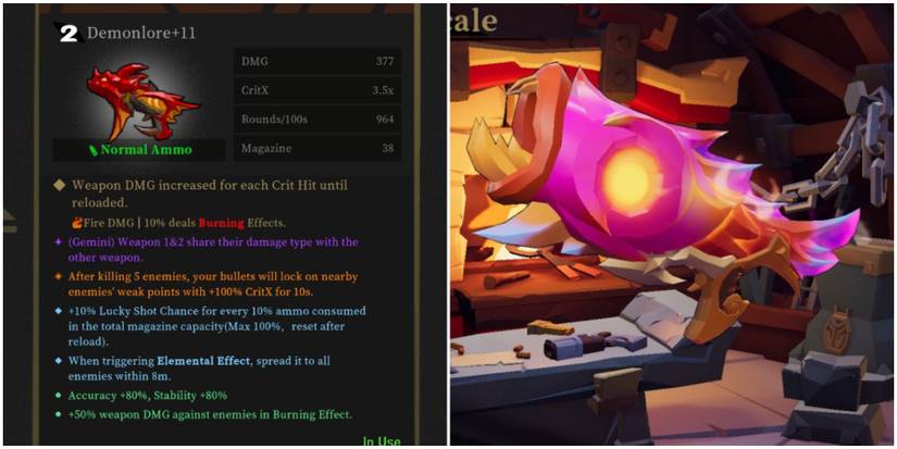 Gunfire Reborn Crown Prince Weapons