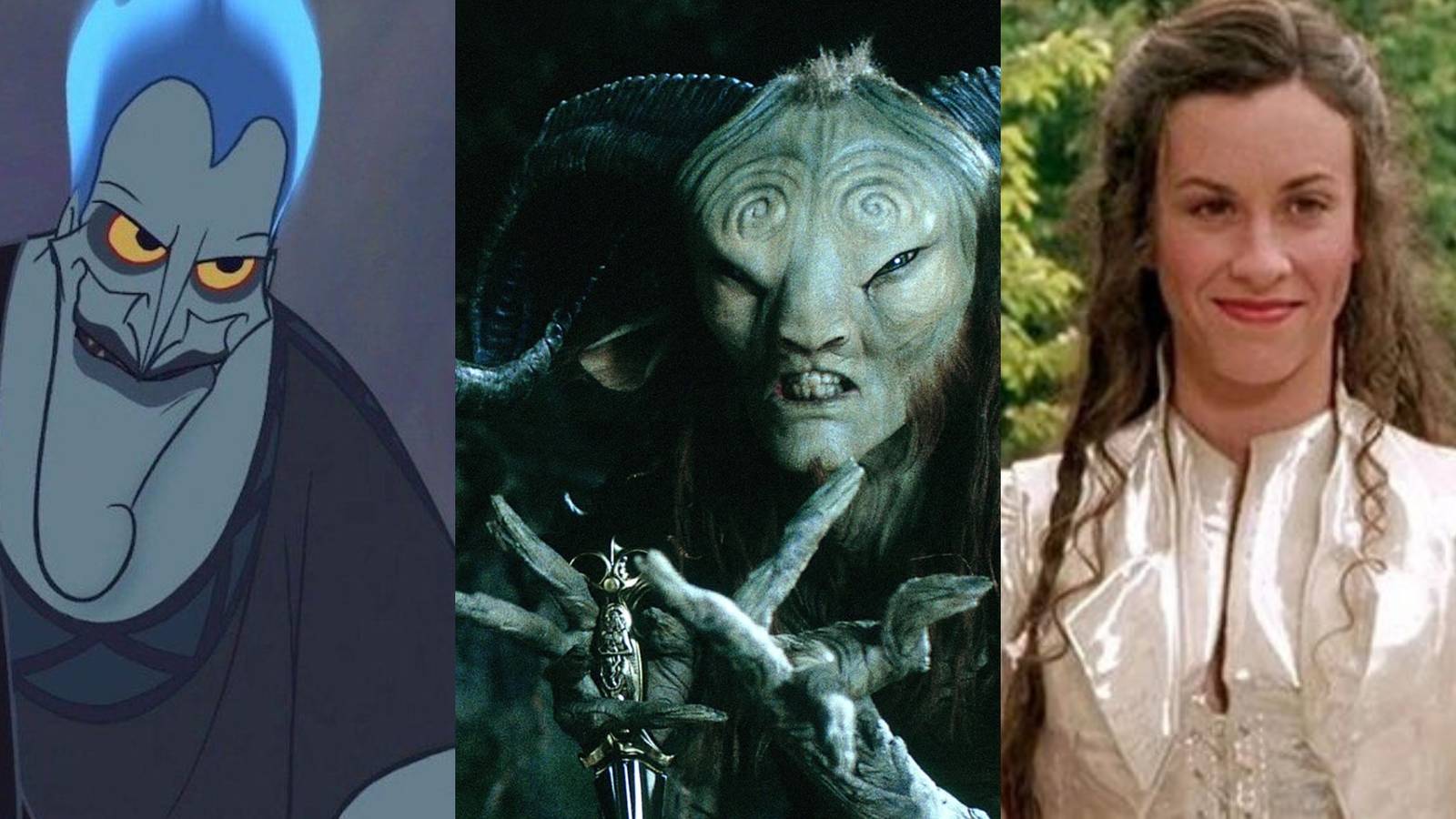 Hades in Hercules, The Faun in Pan’s Labyrinth, God in Dogma