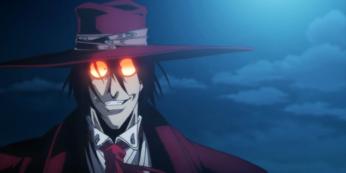 Alucard Staring at the camera menacingly