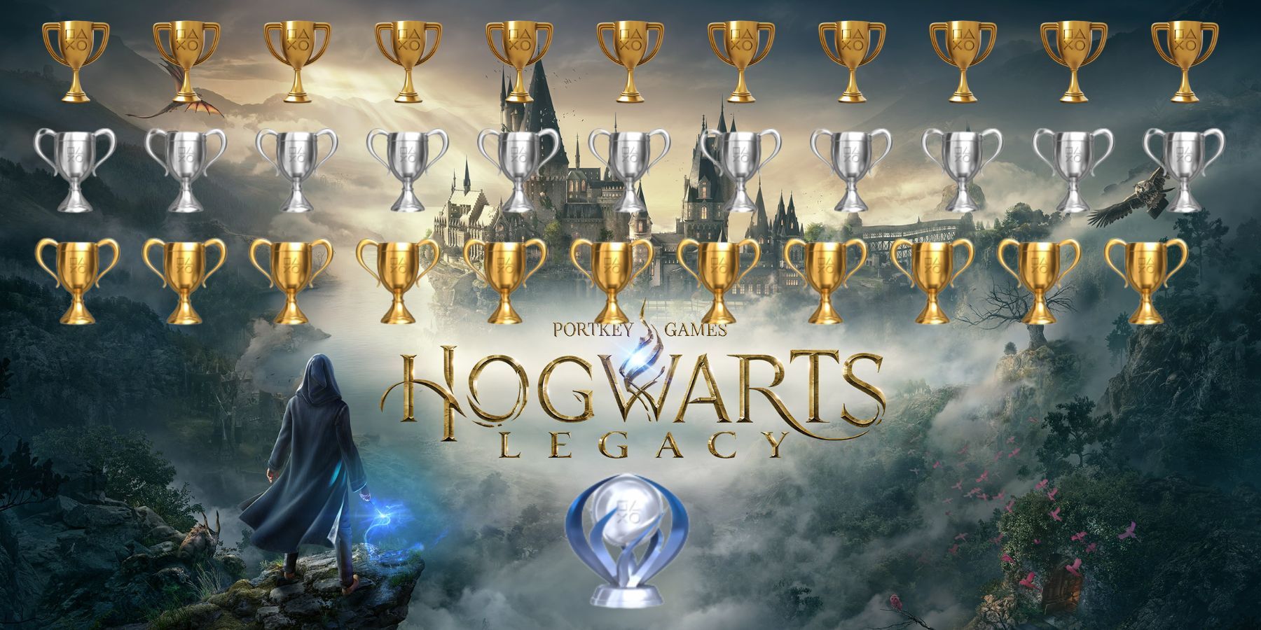 How To Hide Your 'Hogwarts Legacy' Achievements and Trophies From Your  Friends and Family