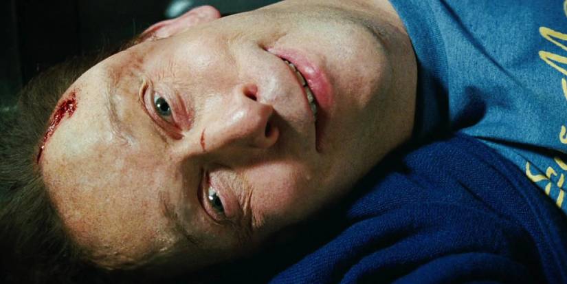 Samuel Sterns mutating into The Leader in The Incredible Hulk